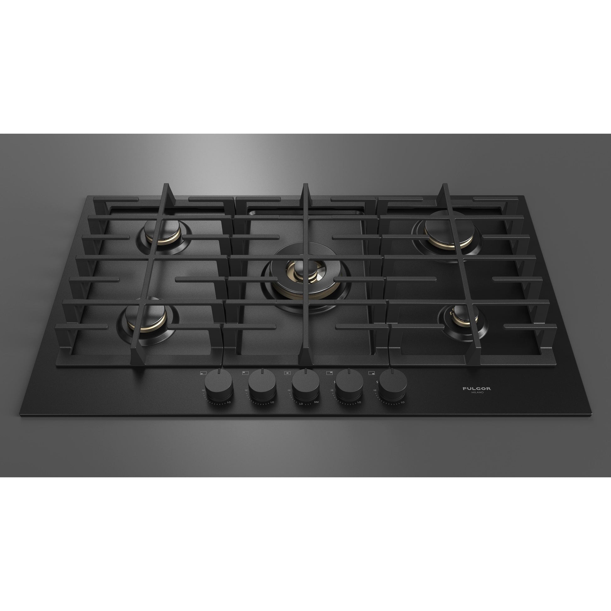 Fulgor Milano 36-inch Built-in Gas Cooktop F4MTGK36MB1 IMAGE 4