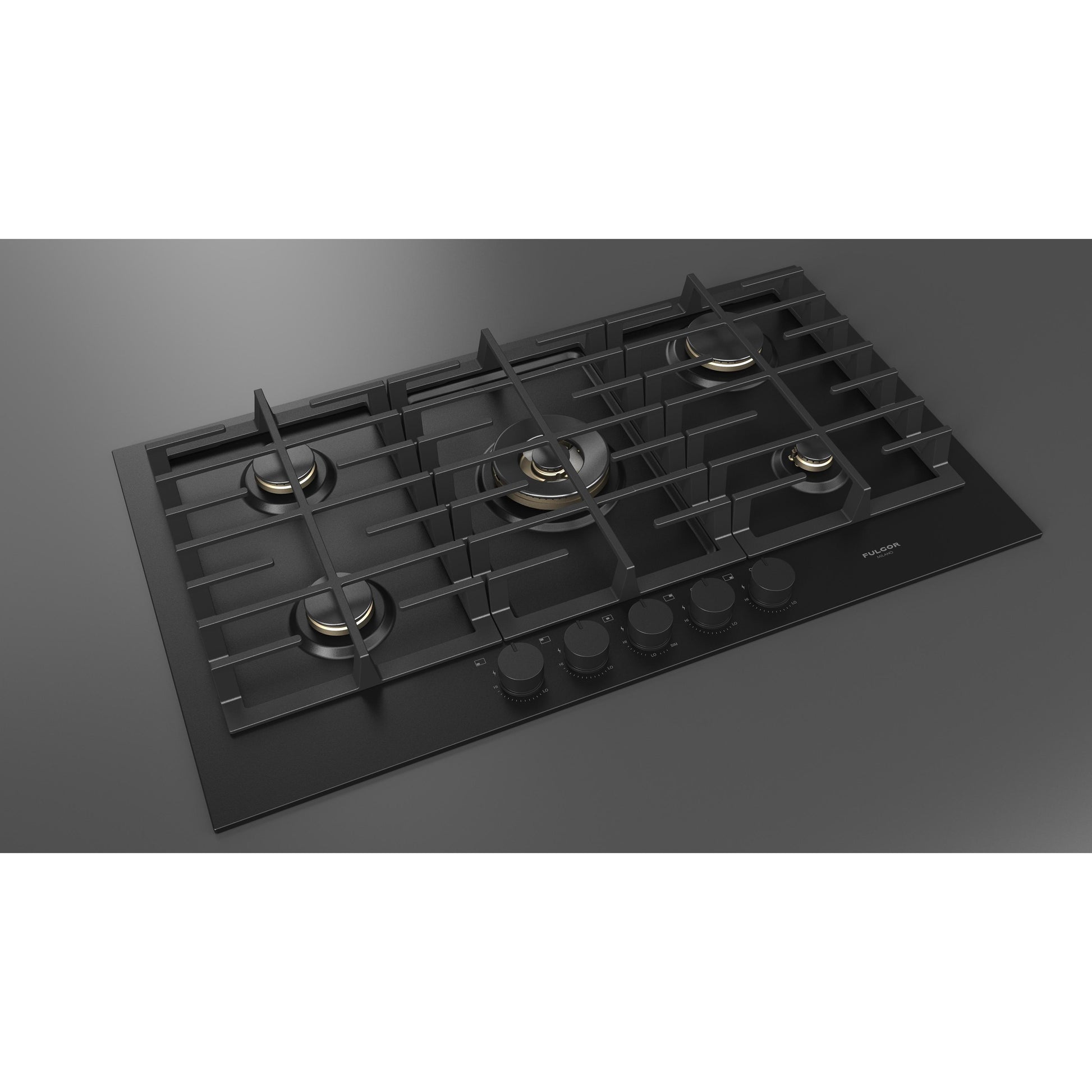 Fulgor Milano 36-inch Built-in Gas Cooktop F4MTGK36MB1 IMAGE 5