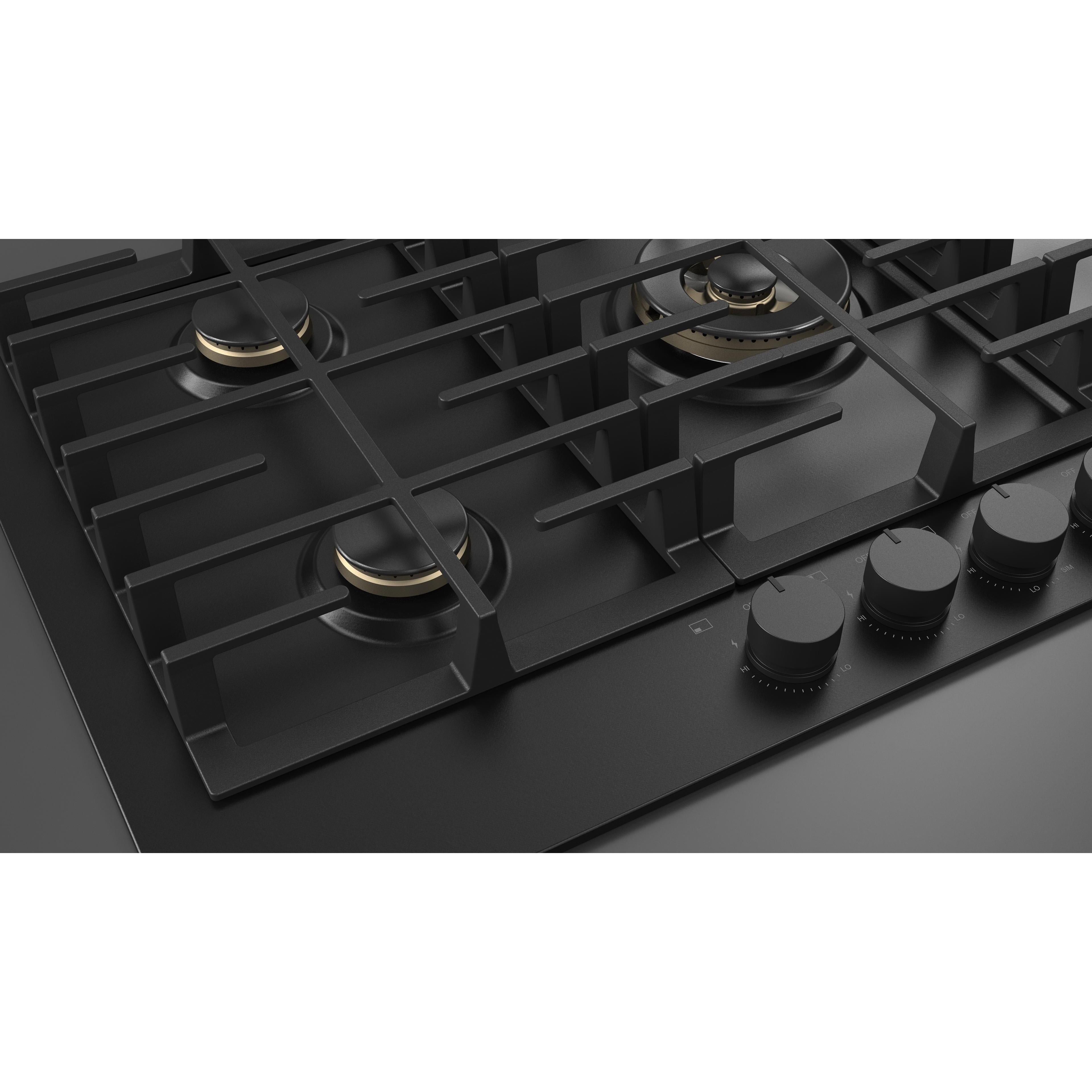 Fulgor Milano 36-inch Built-in Gas Cooktop F4MTGK36MB1 IMAGE 6