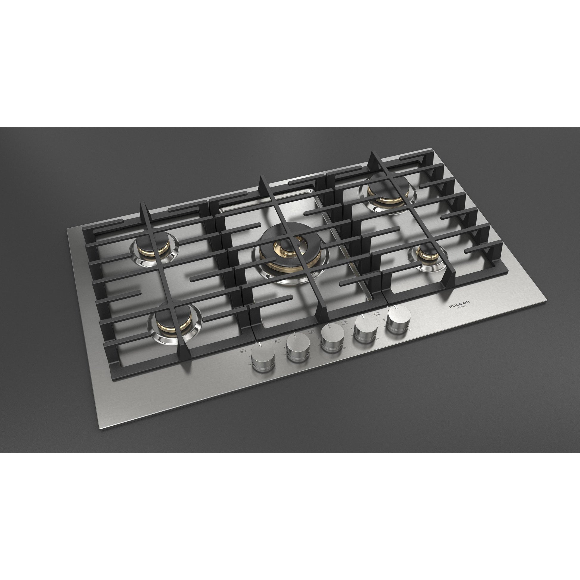 Fulgor Milano 36-inch Built-in Gas Cooktop F4MTGK36S1 IMAGE 3