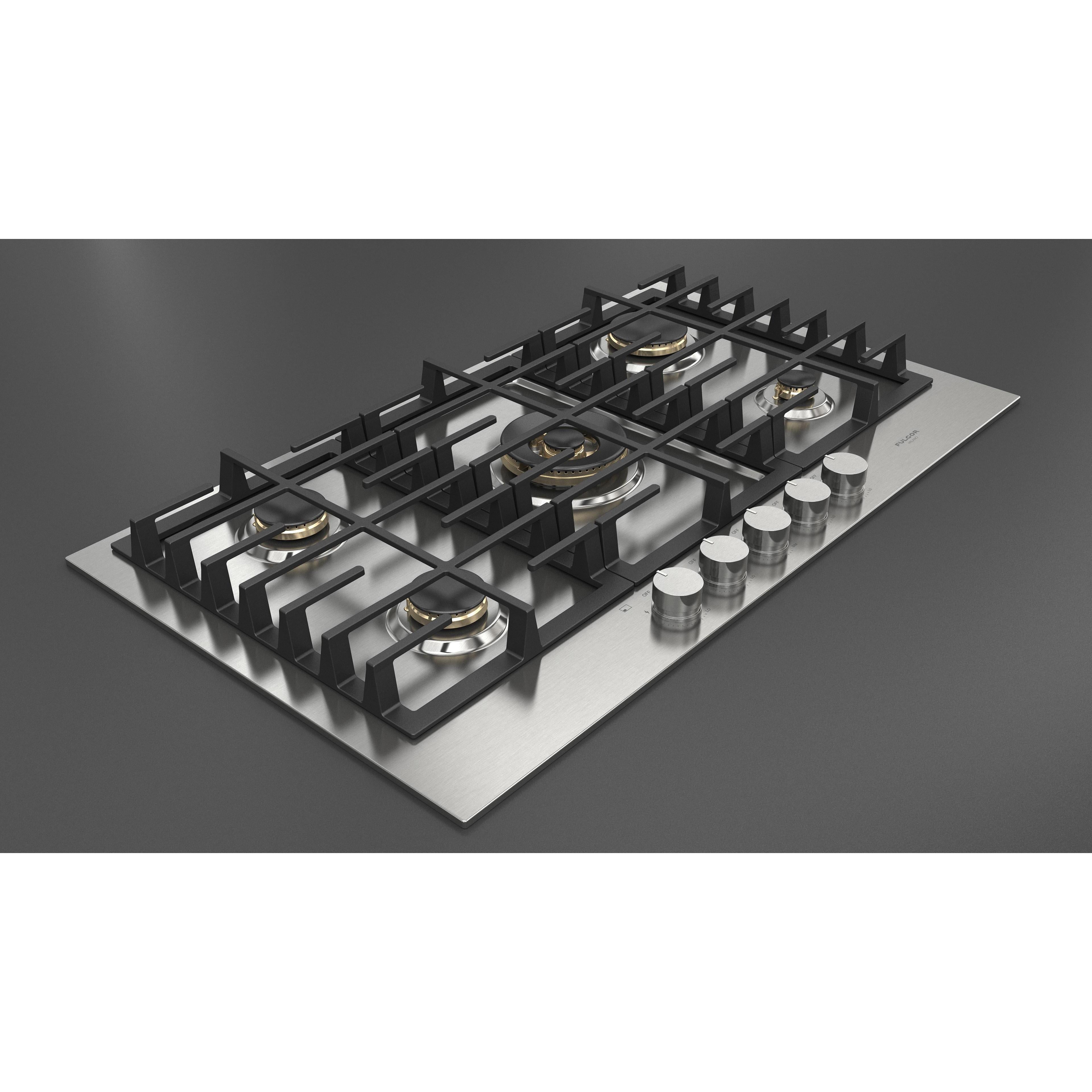 Fulgor Milano 36-inch Built-in Gas Cooktop F4MTGK36S1 IMAGE 7