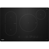 Whirlpool 30-inch Intelligent Induction Cooktop with Temp Cook™ Technology WCIT7030SB IMAGE 1