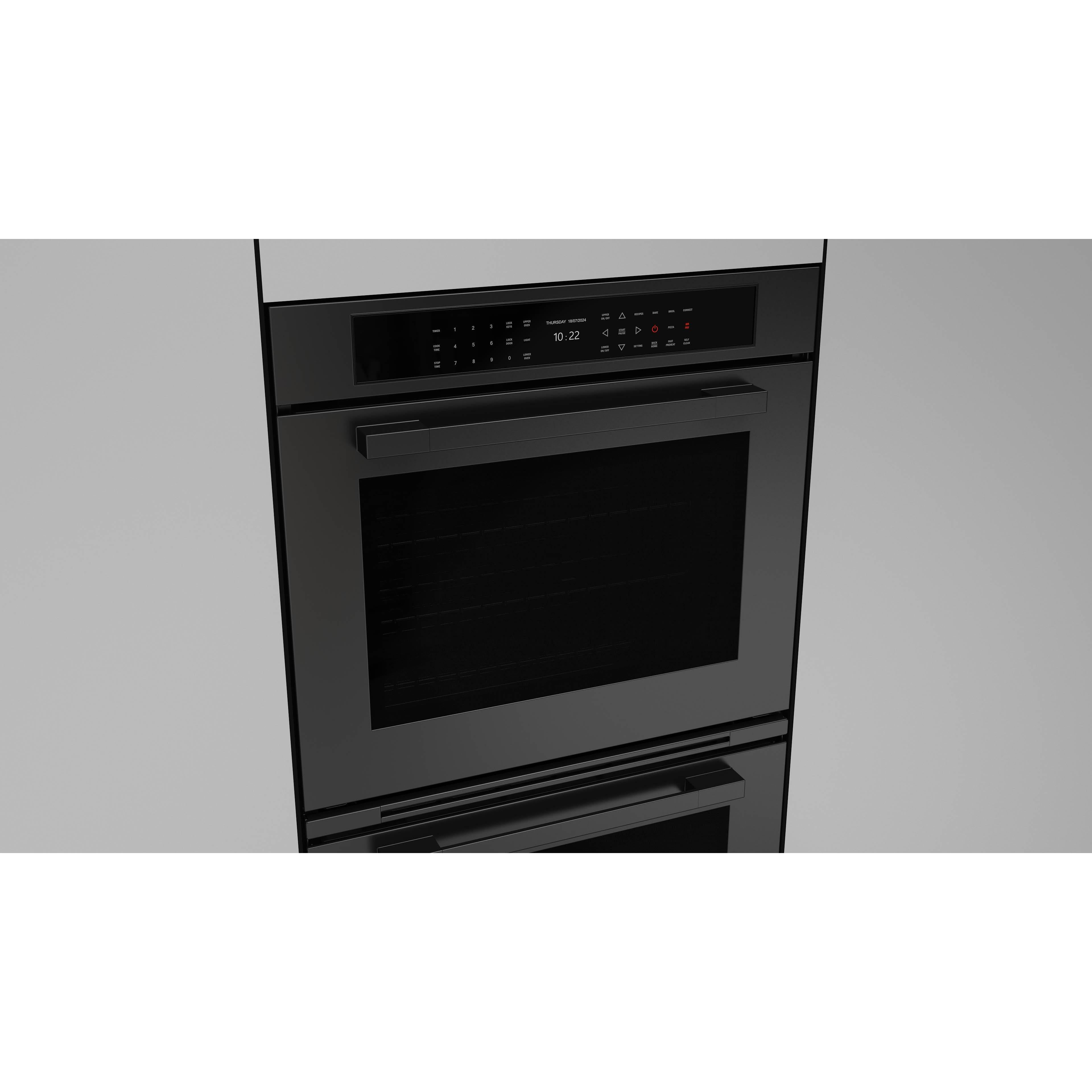 Fulgor Milano 30-inch, 8.68 cu. ft. Built-in Double Wall Oven with Dual True Convection Technology F7MDP30MB1 IMAGE 4