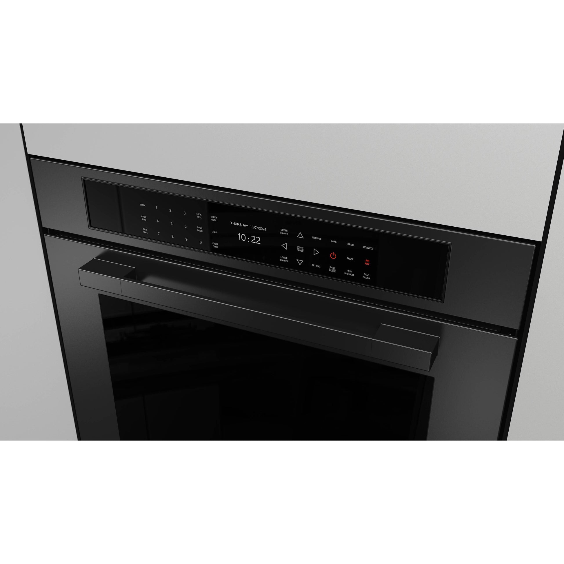 Fulgor Milano 30-inch, 8.68 cu. ft. Built-in Double Wall Oven with Dual True Convection Technology F7MDP30MB1 IMAGE 6