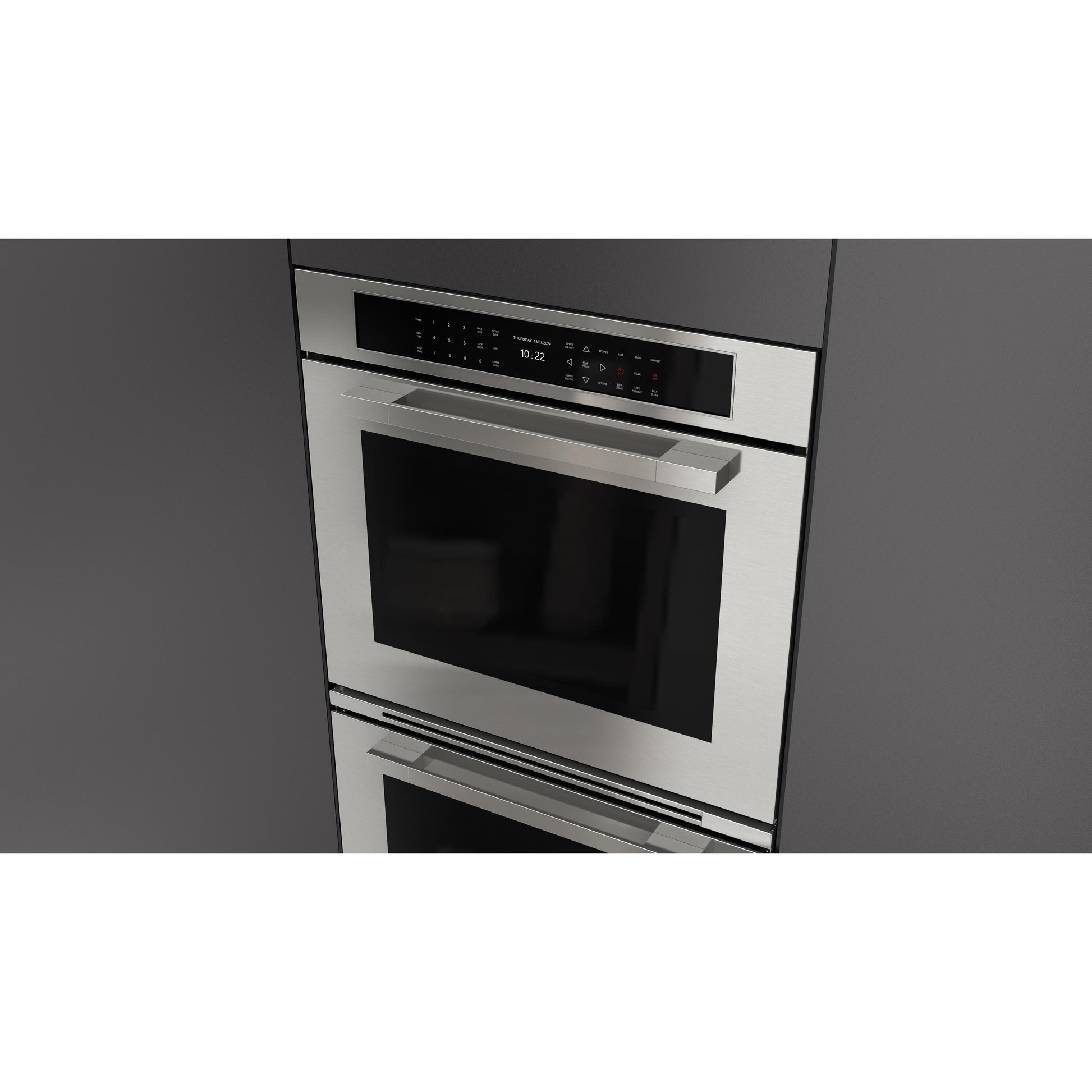 Fulgor Milano 30-inch, 8.68 cu. ft. Built-in Double Wall Oven with Dual True Convection Technology F7MDP30S1 IMAGE 5