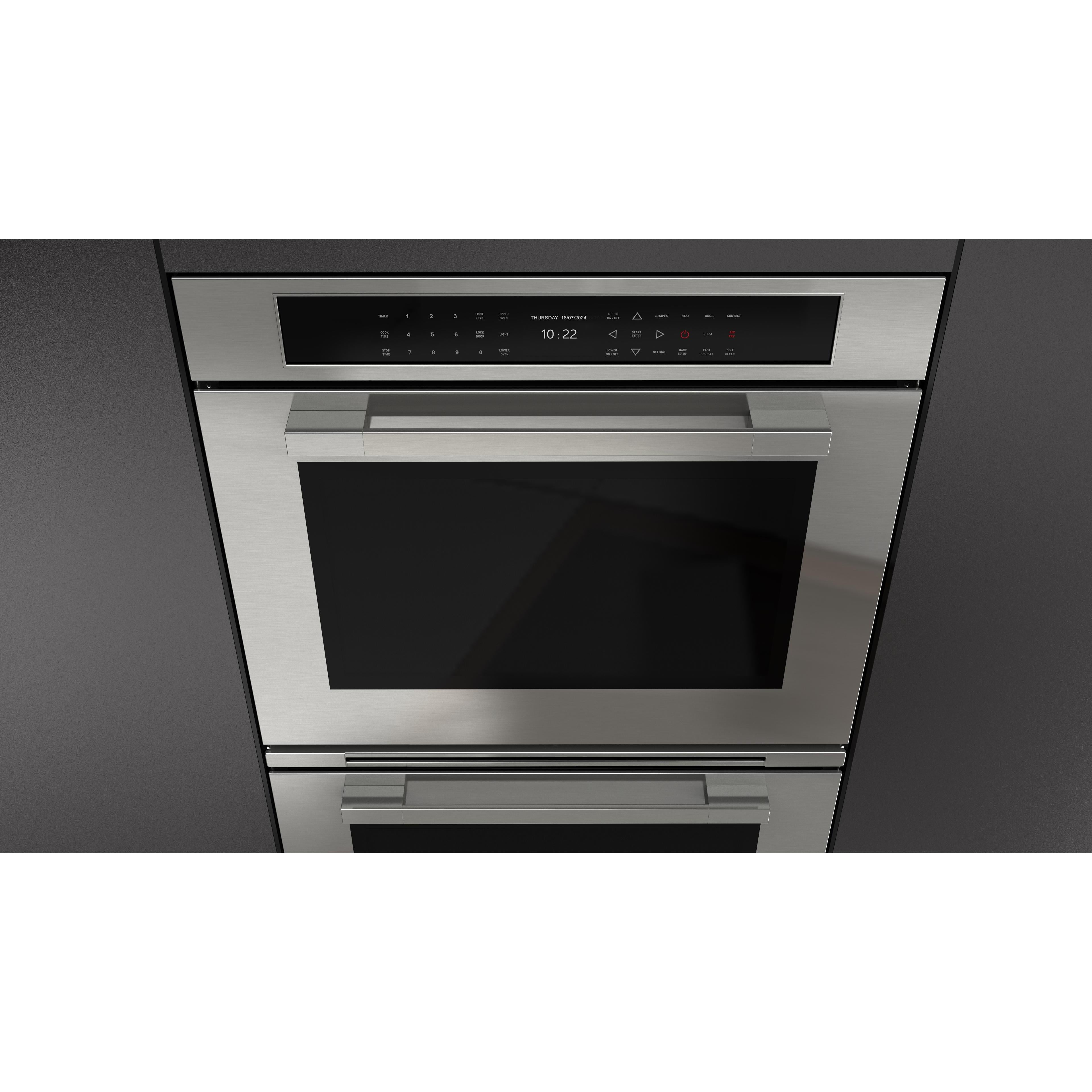 Fulgor Milano 30-inch, 8.68 cu. ft. Built-in Double Wall Oven with Dual True Convection Technology F7MDP30S1 IMAGE 7