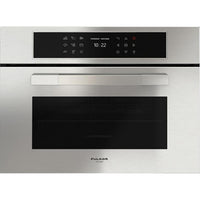 Fulgor Milano 24-inch, 1.41 cu. ft. Built-in Combi-Steam Single Wall Oven with True Convection Technology F7MSCO24S1 IMAGE 1