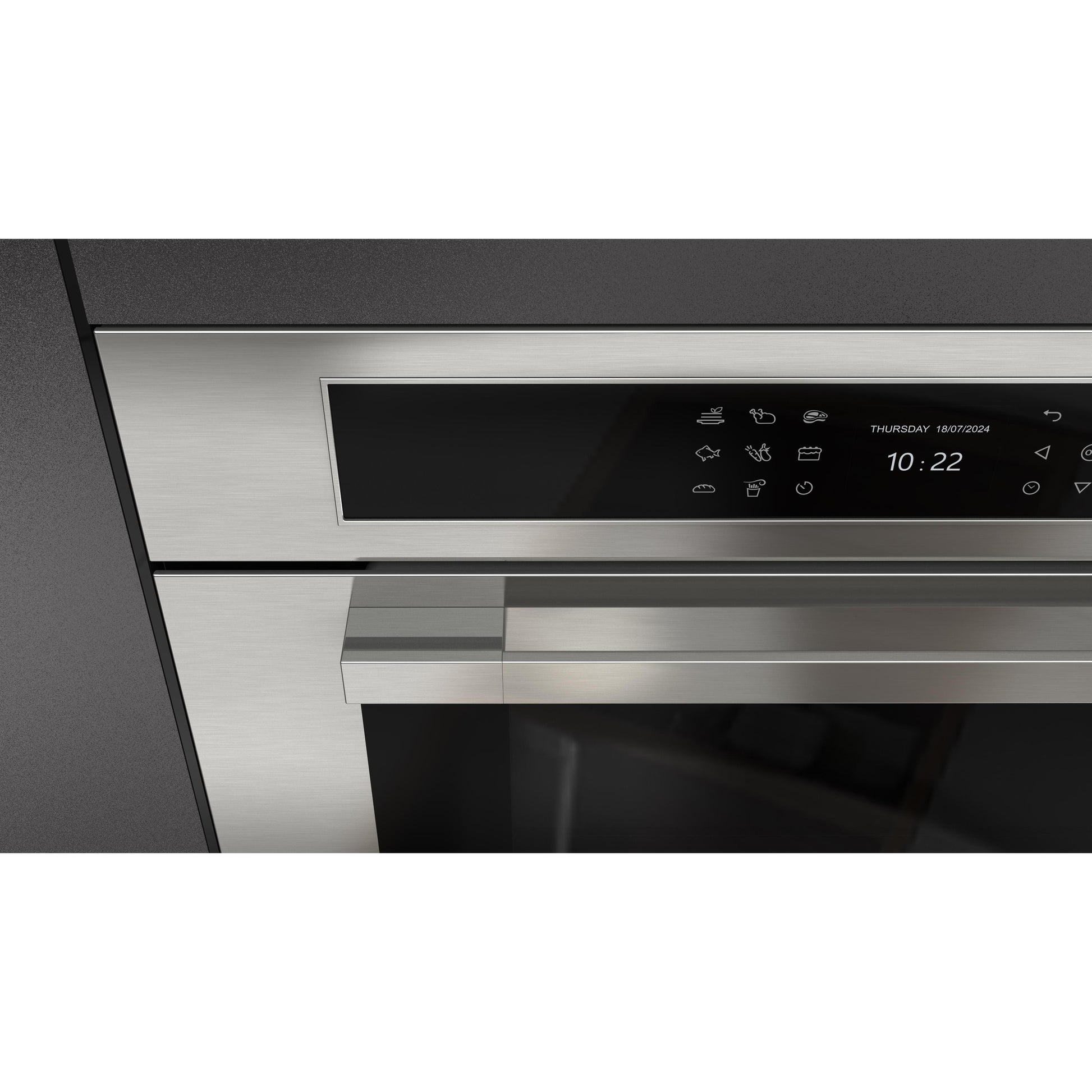 Fulgor Milano 30-inch, 1.41 cu. ft. Built-in Combi-Steam Single Wall Oven with True Convection Technology F7MSCO30S1 IMAGE 9