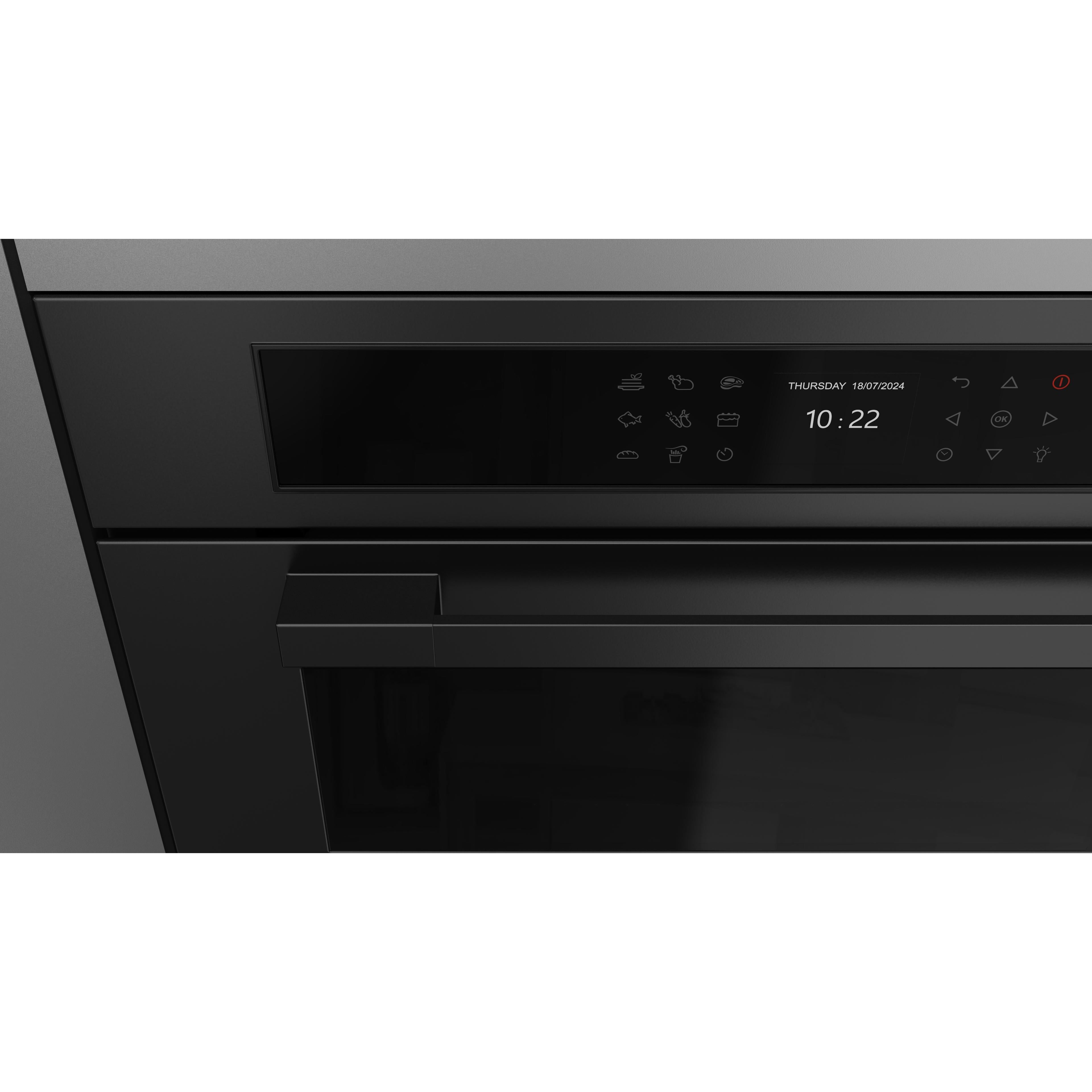 Fulgor Milano 30-inch, 1.41 cu. ft. Built-in Combi-Steam Single Wall Oven with True Convection Technology F7MSCO30MB1 IMAGE 10
