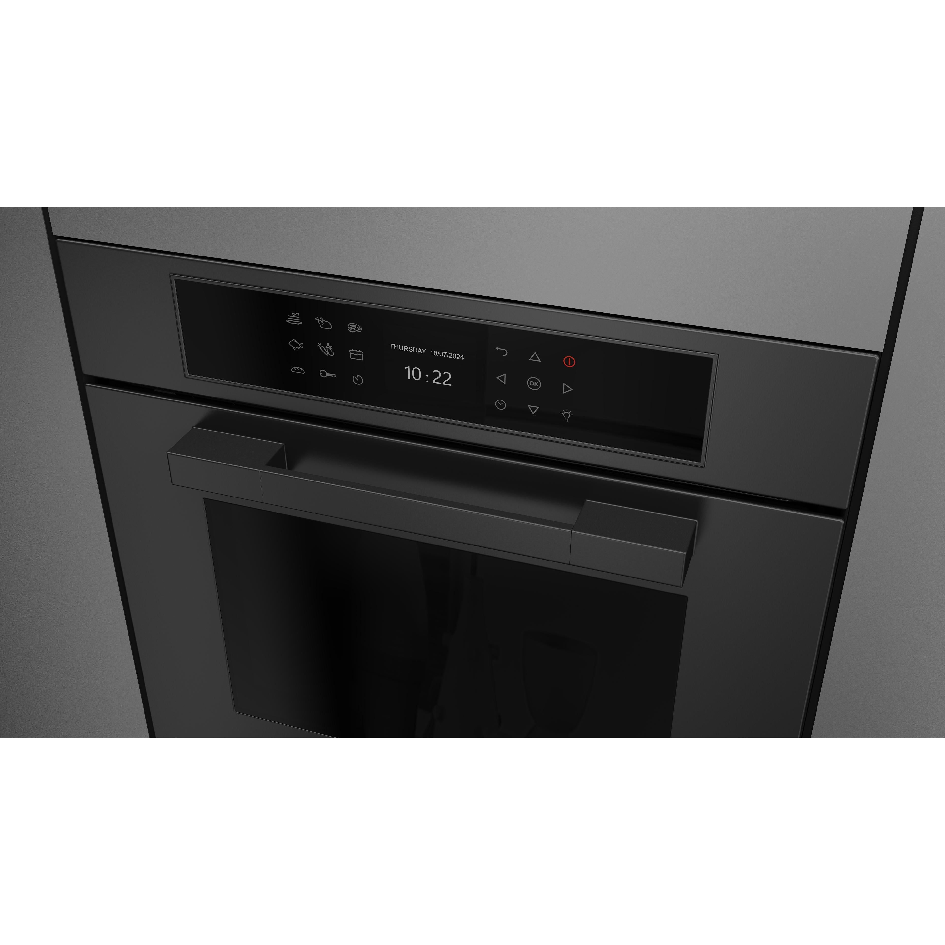 Fulgor Milano 24-inch, 2.36 cu. ft. Multifunction Single Wall Oven with True Convection Technology F7MSM24MB1 IMAGE 7