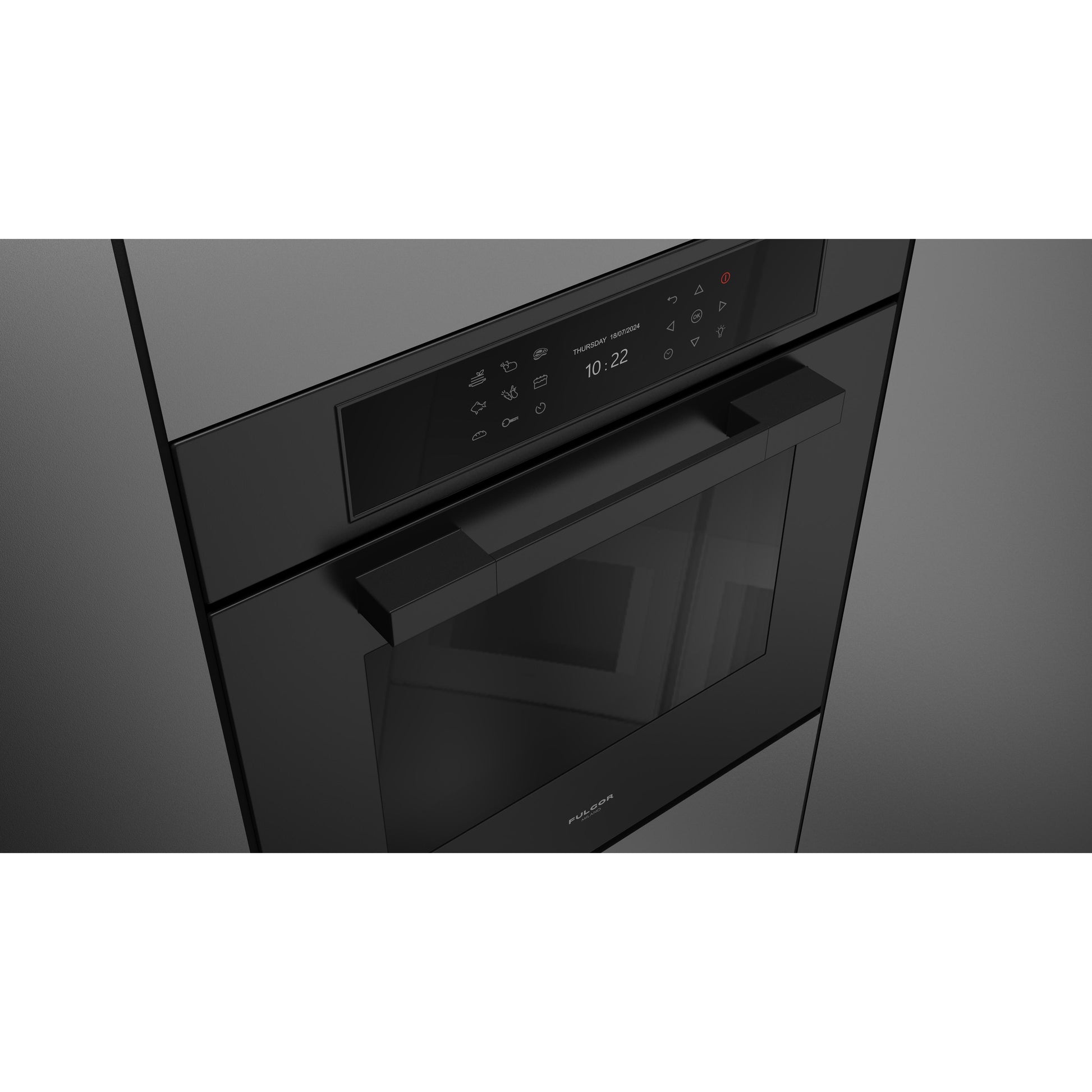 Fulgor Milano 24-inch, 2.36 cu. ft. Multifunction Single Wall Oven with True Convection Technology F7MSM24MB1 IMAGE 8
