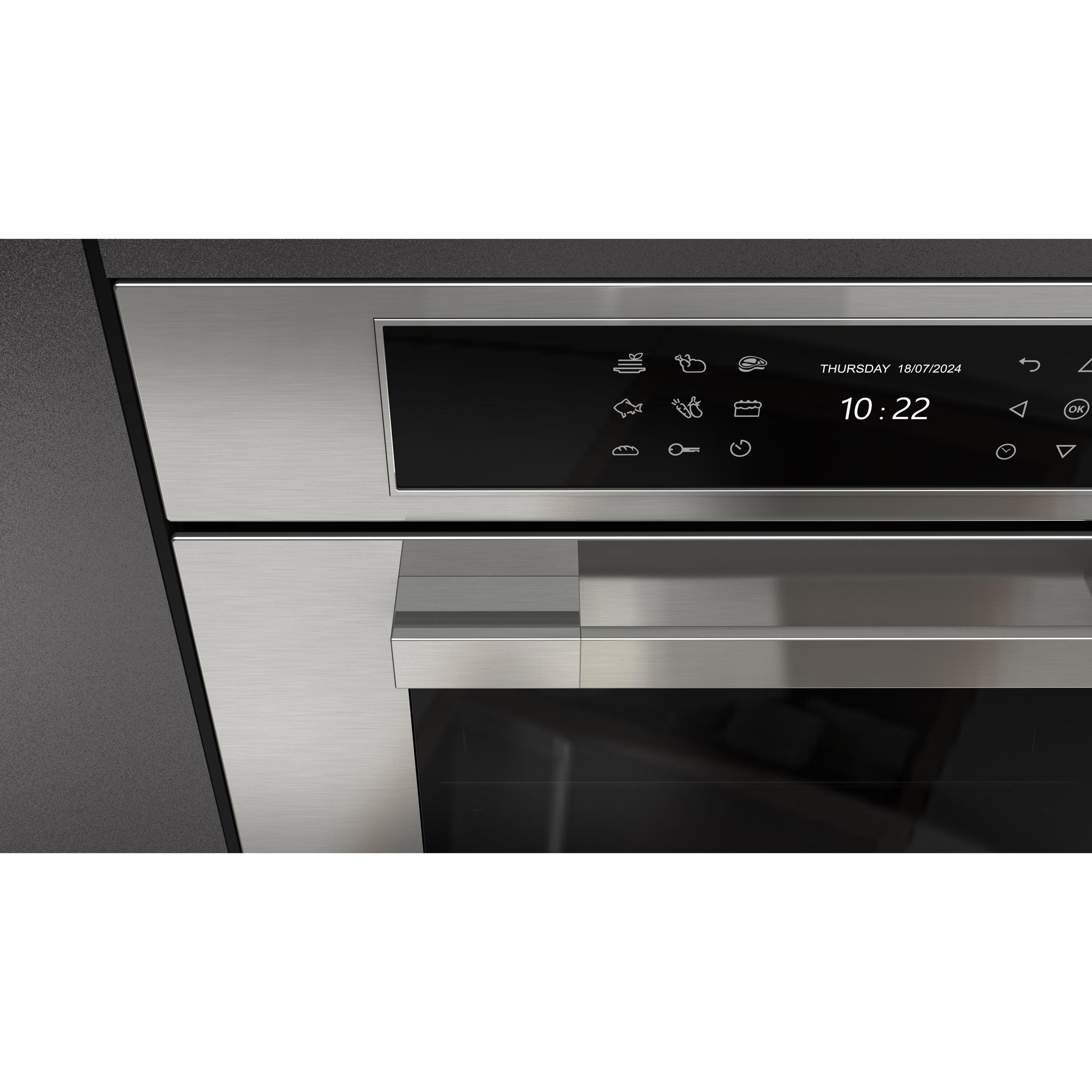 Fulgor Milano 24-inch, 2.36 cu. ft. Multifunction Single Wall Oven with True Convection Technology F7MSM24S1 IMAGE 9