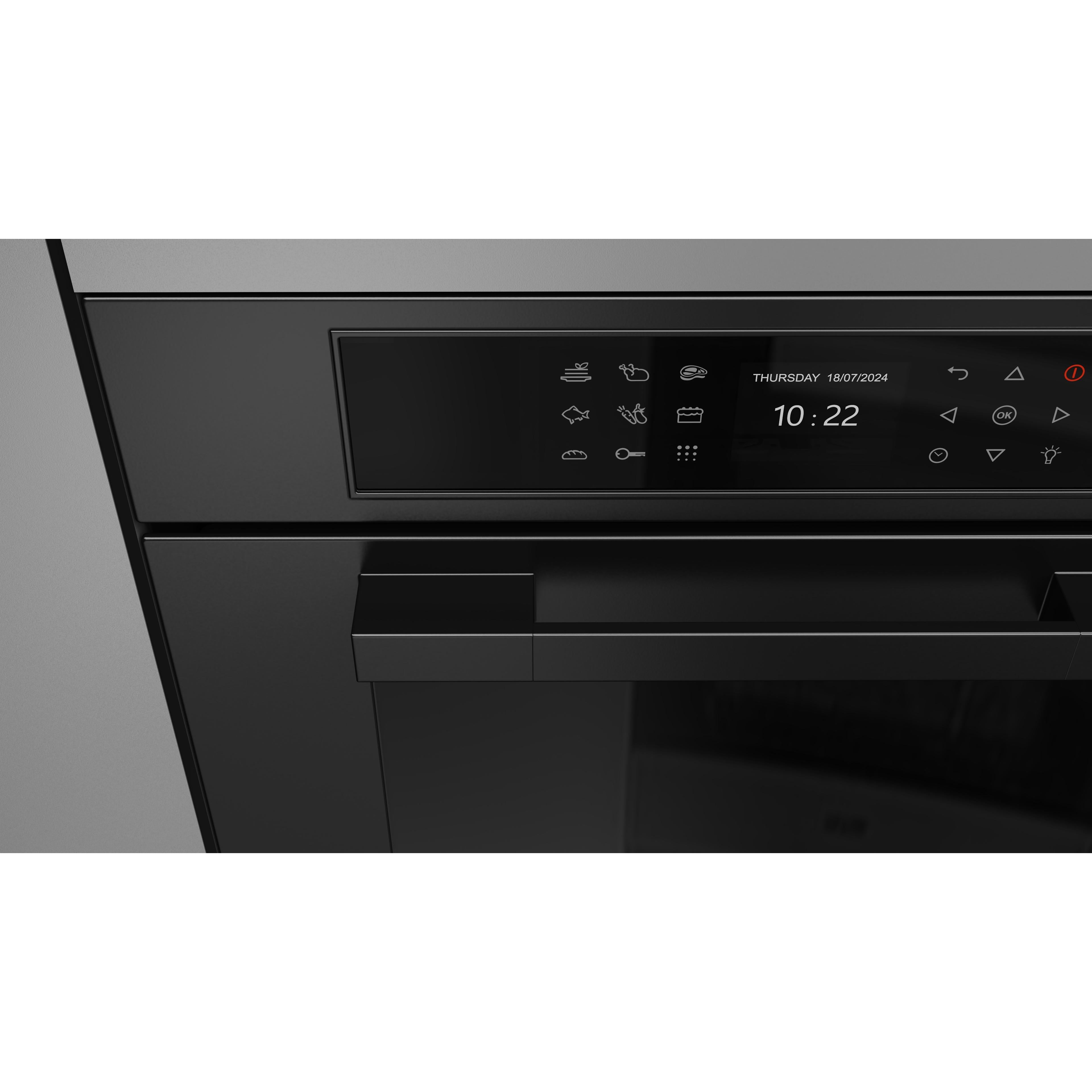 Fulgor Milano 24-inch, 2.36 cu. ft. Built-in Single Wall Oven with True Convection Technology F7MSP24MB1 IMAGE 10