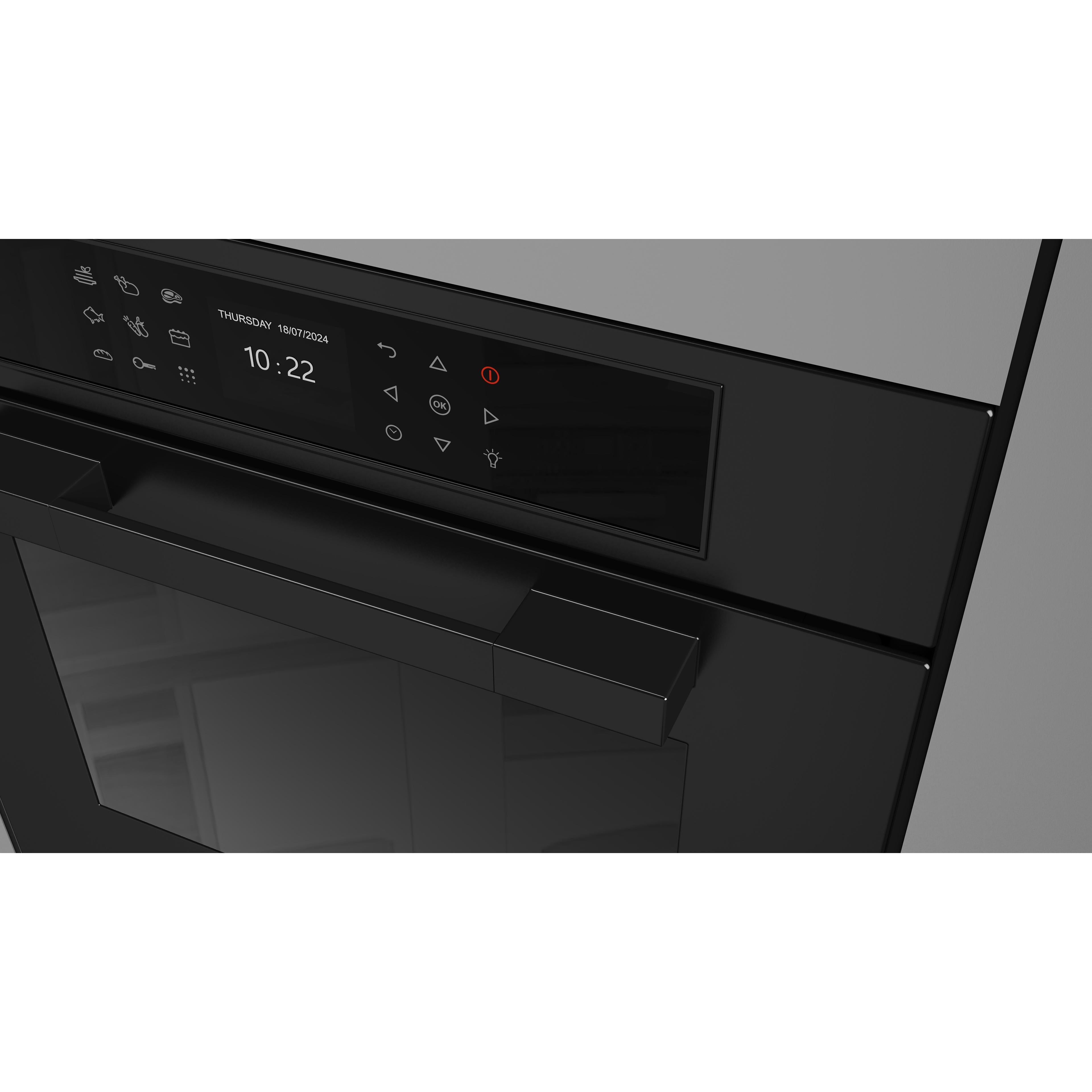 Fulgor Milano 24-inch, 2.36 cu. ft. Built-in Single Wall Oven with True Convection Technology F7MSP24MB1 IMAGE 9