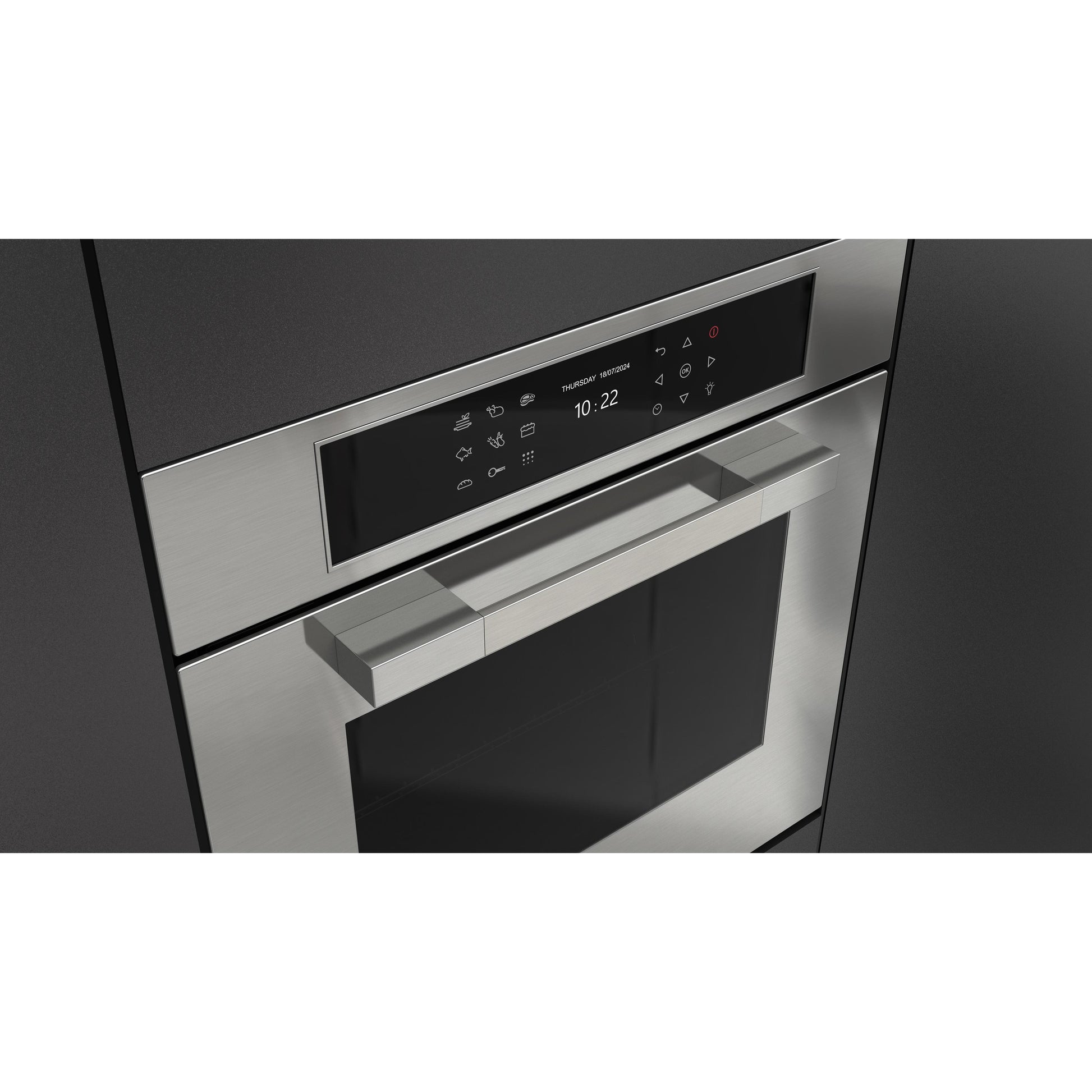 Fulgor Milano 24-inch, 2.36 cu. ft. Built-in Single Wall Oven with True Convection Technology F7MSP24S1 IMAGE 6