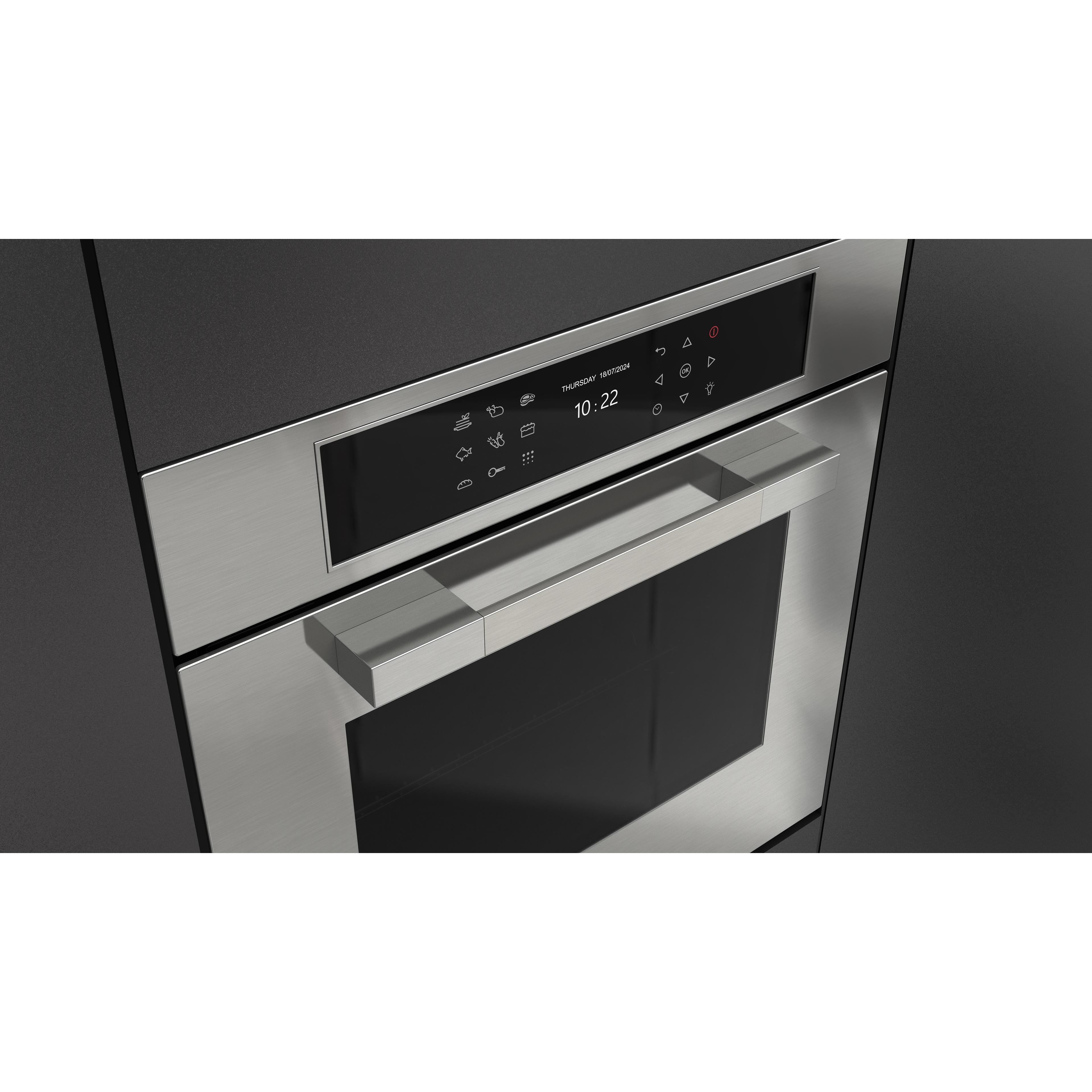 Fulgor Milano 24-inch, 2.36 cu. ft. Built-in Single Wall Oven with True Convection Technology F7MSP24S1 IMAGE 6