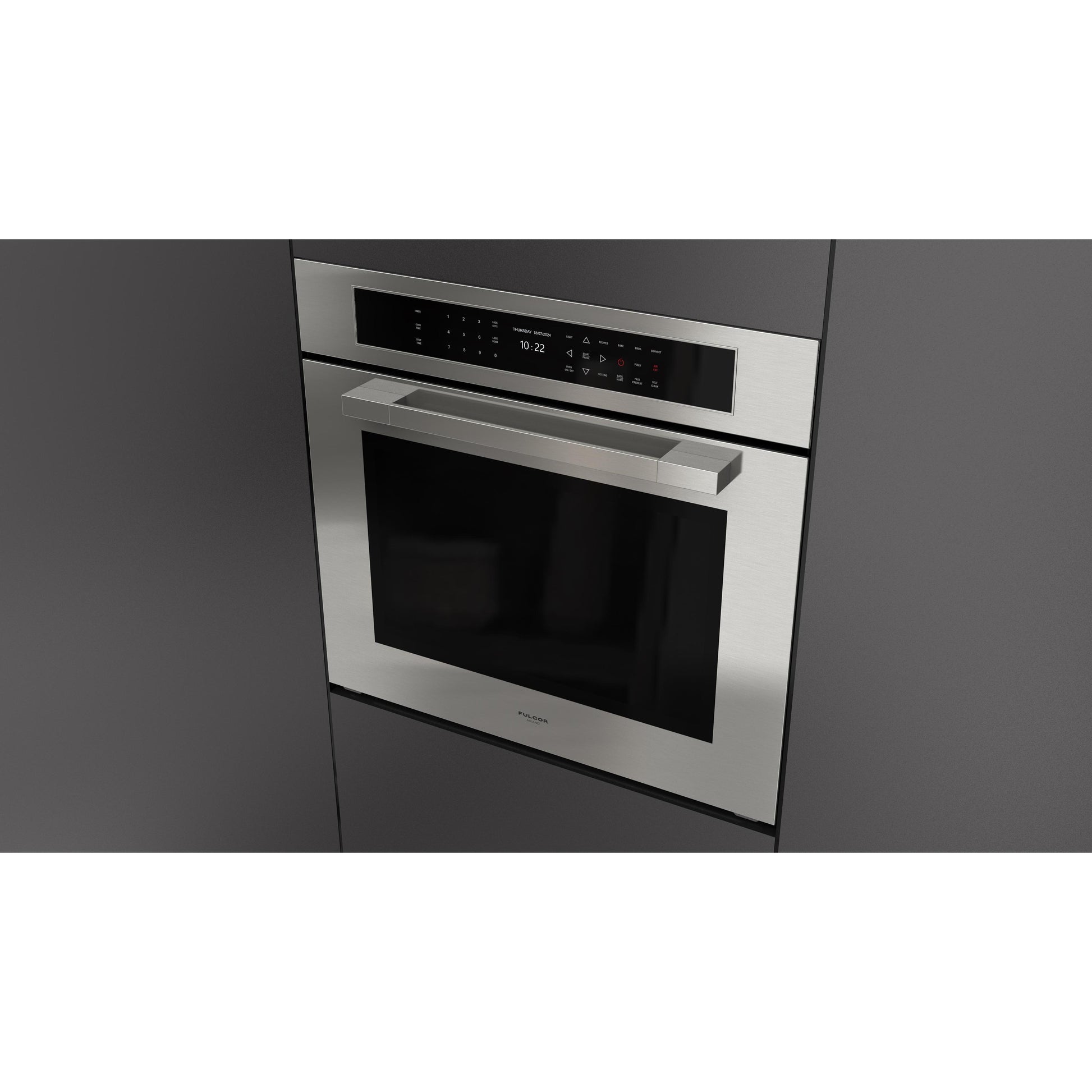 Fulgor Milano 30-inch, 4.34 cu. ft. Built-in Single Wall Oven with True Convection Technology F7MSP30S1 IMAGE 3