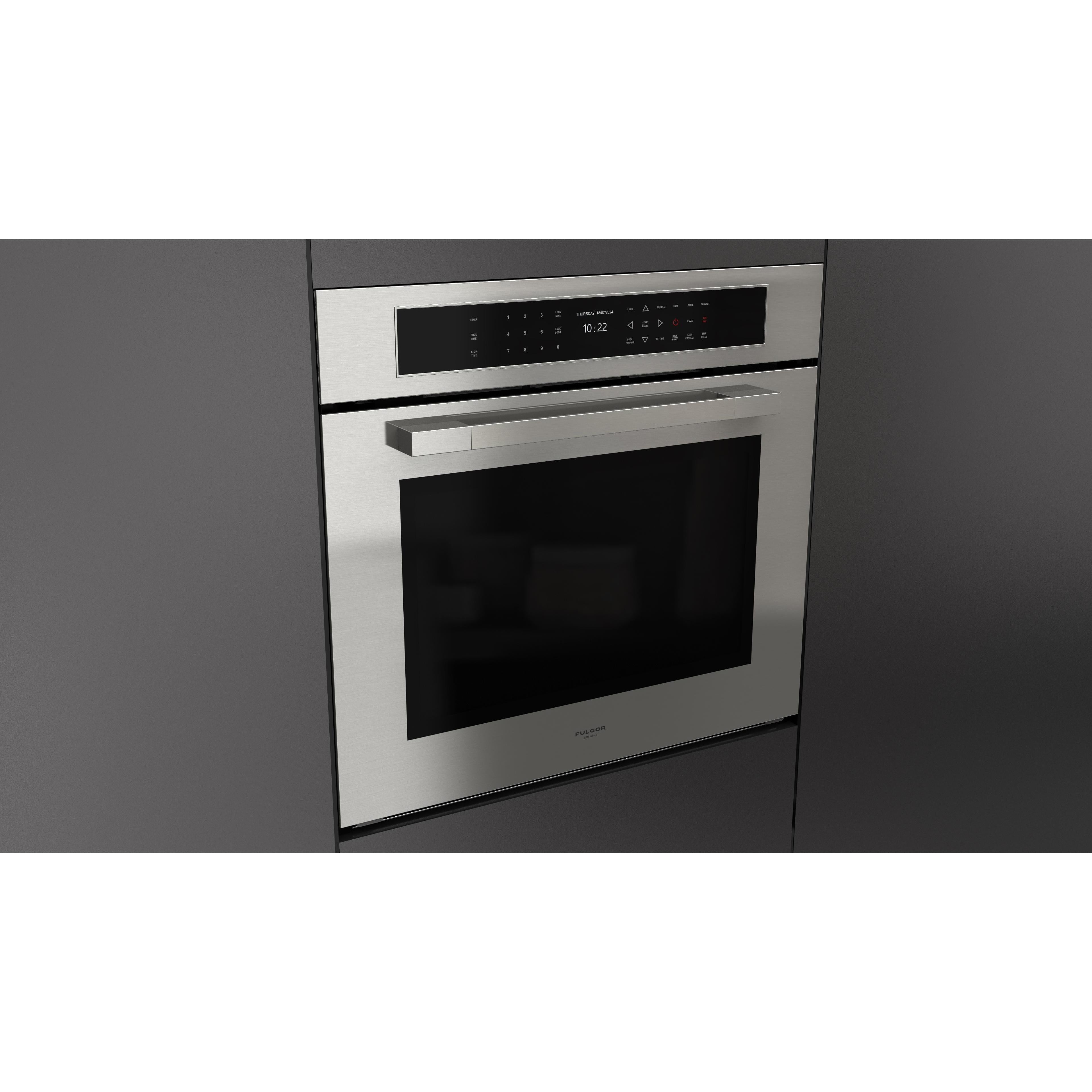 Fulgor Milano 30-inch, 4.34 cu. ft. Built-in Single Wall Oven with True Convection Technology F7MSP30S1 IMAGE 4