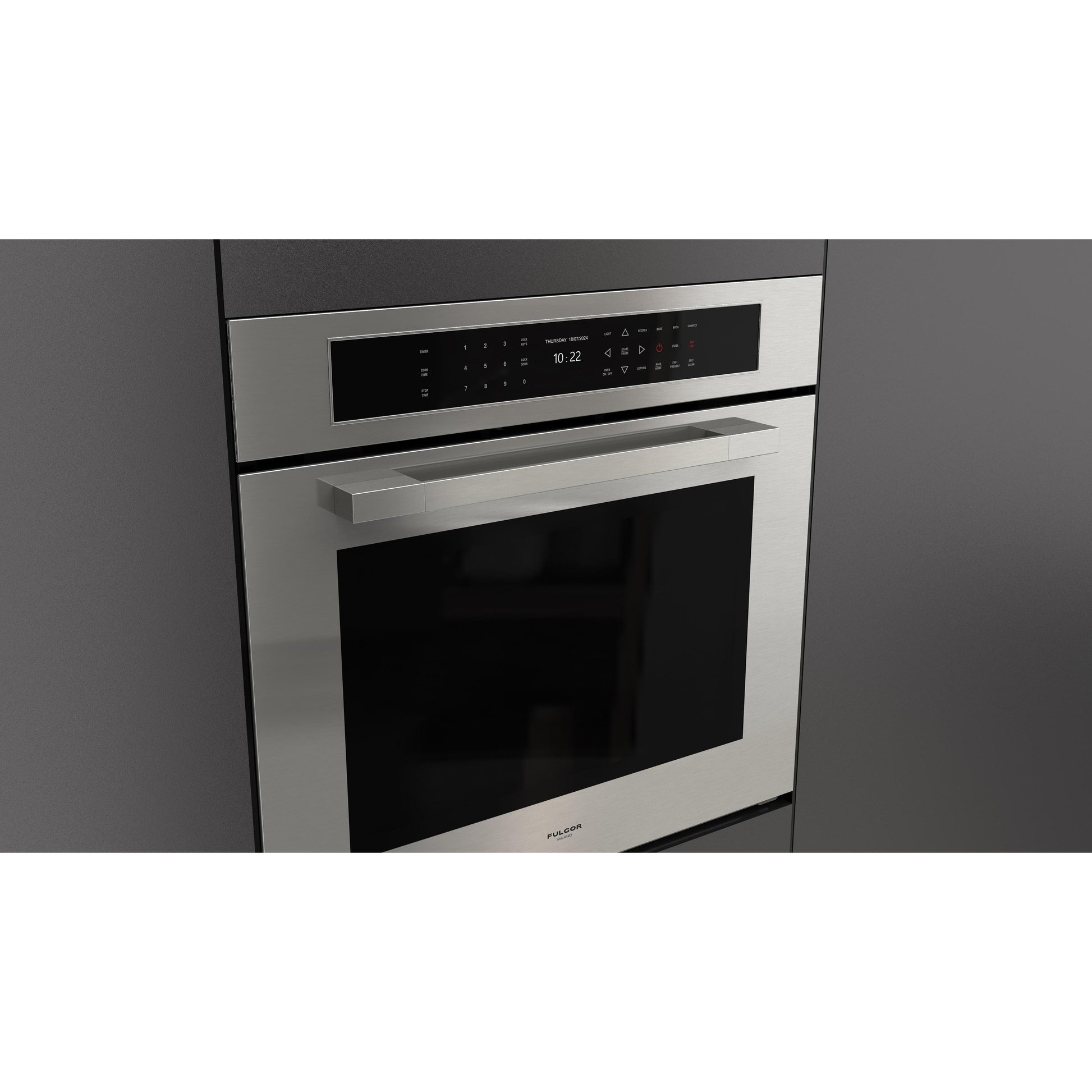 Fulgor Milano 30-inch, 4.34 cu. ft. Built-in Single Wall Oven with True Convection Technology F7MSP30S1 IMAGE 5