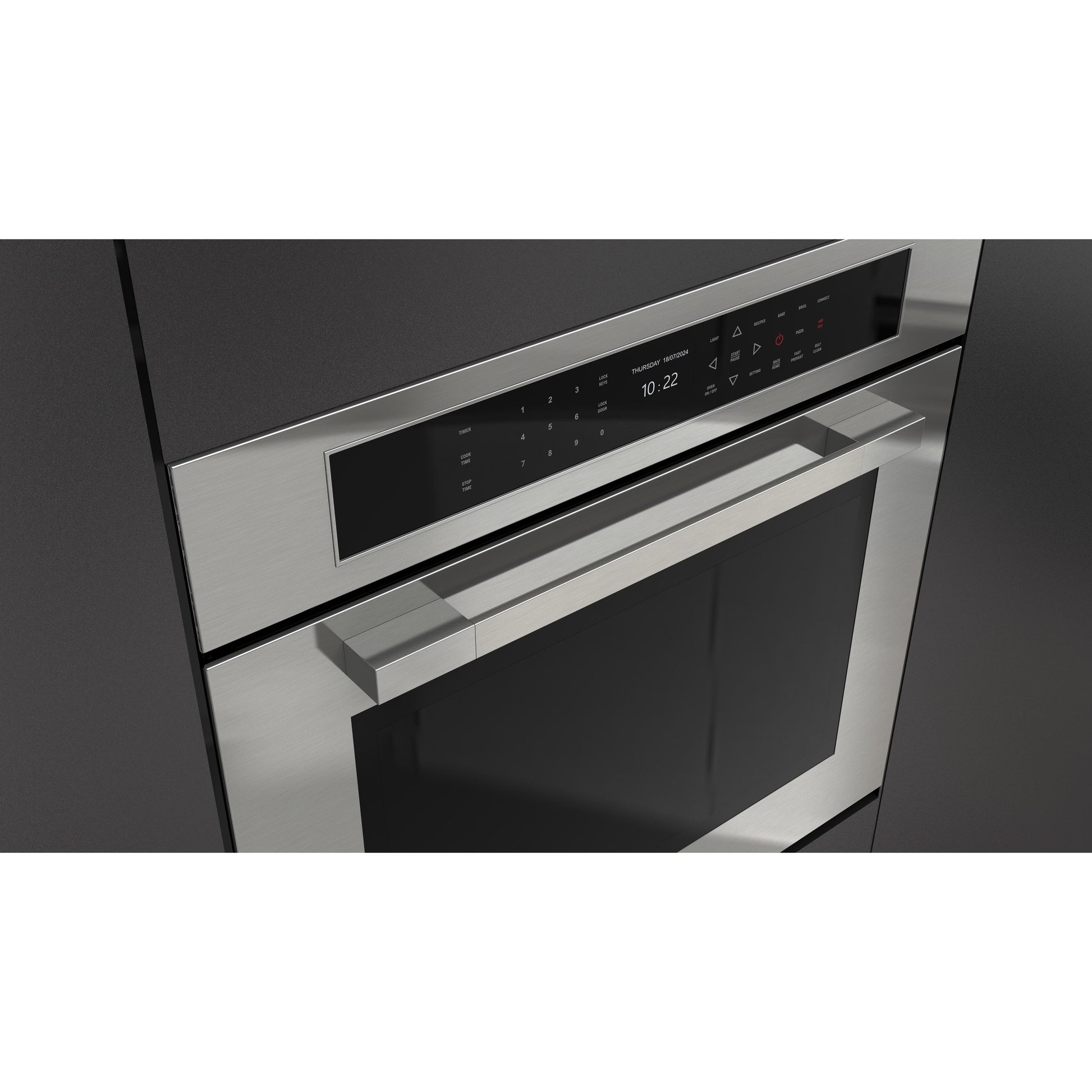 Fulgor Milano 30-inch, 4.34 cu. ft. Built-in Single Wall Oven with True Convection Technology F7MSP30S1 IMAGE 7