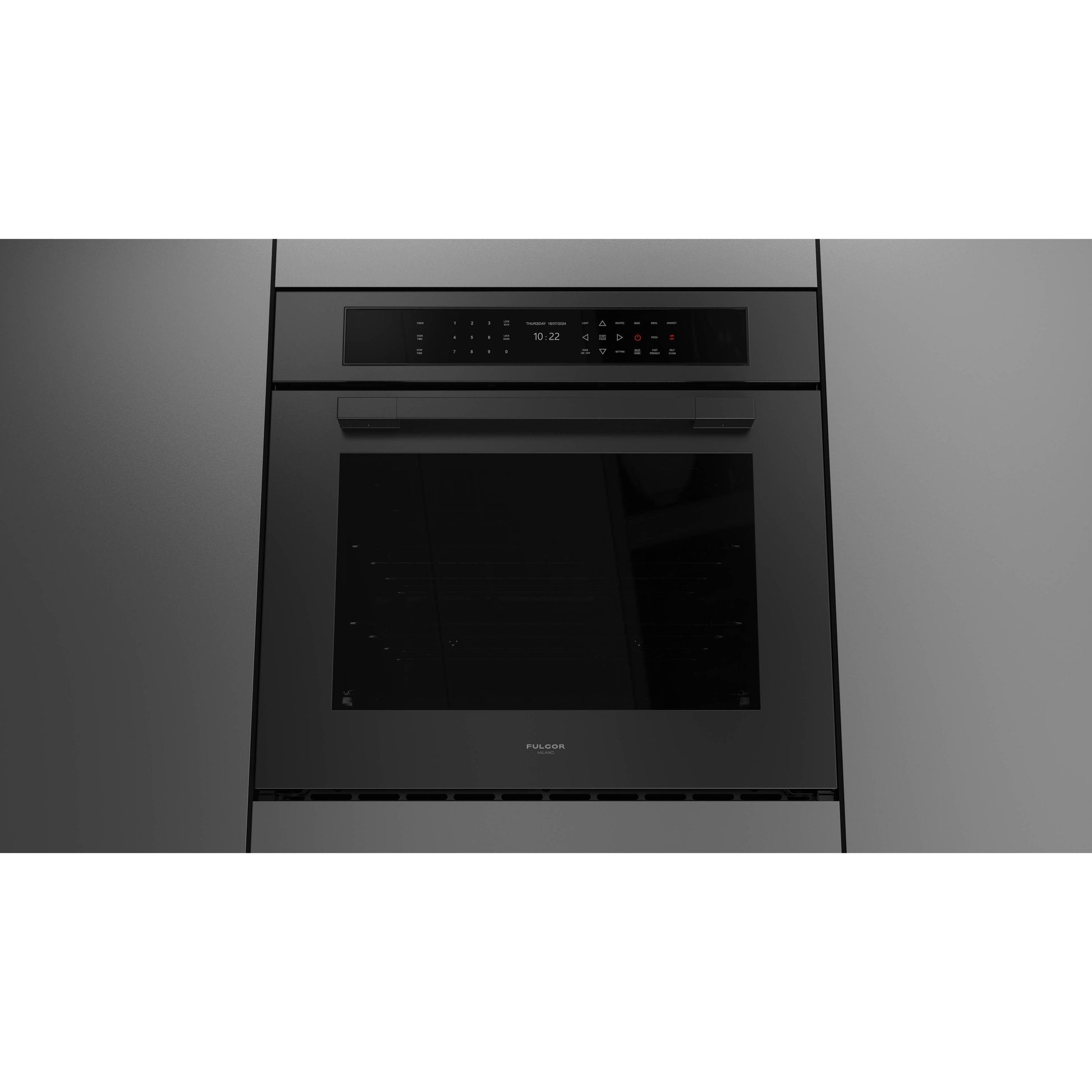 Fulgor Milano 30-inch, 4.34 cu. ft. Built-in Single Wall Oven with True Convection Technology F7MSP30MB1 IMAGE 5