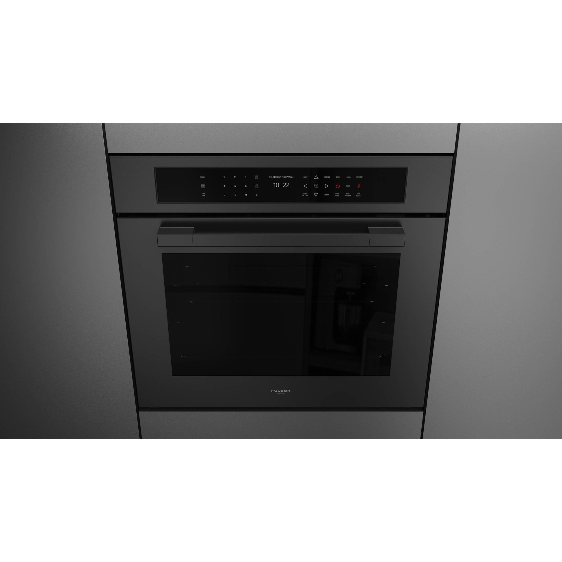 Fulgor Milano 30-inch, 4.34 cu. ft. Built-in Single Wall Oven with True Convection Technology F7MSP30MB1 IMAGE 6