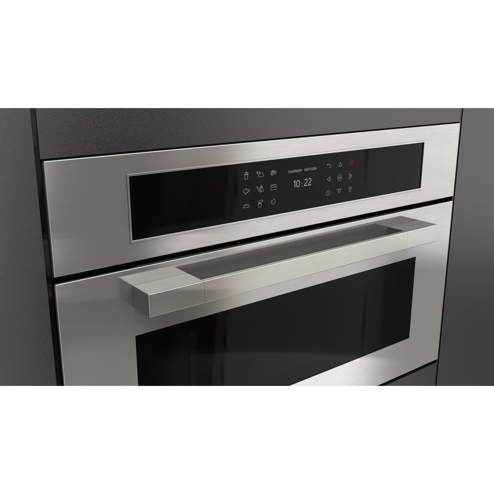 Fulgor Milano 30-inch, 1.46 cu. ft. Built-in Single Combi Speed Oven with True Convection Technology F7MSPD30S1 IMAGE 6