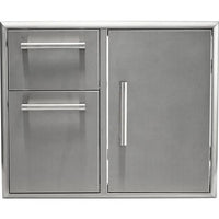 Coyote 31" Access Door & Double Drawer Combo C3-CD2DC31 IMAGE 1