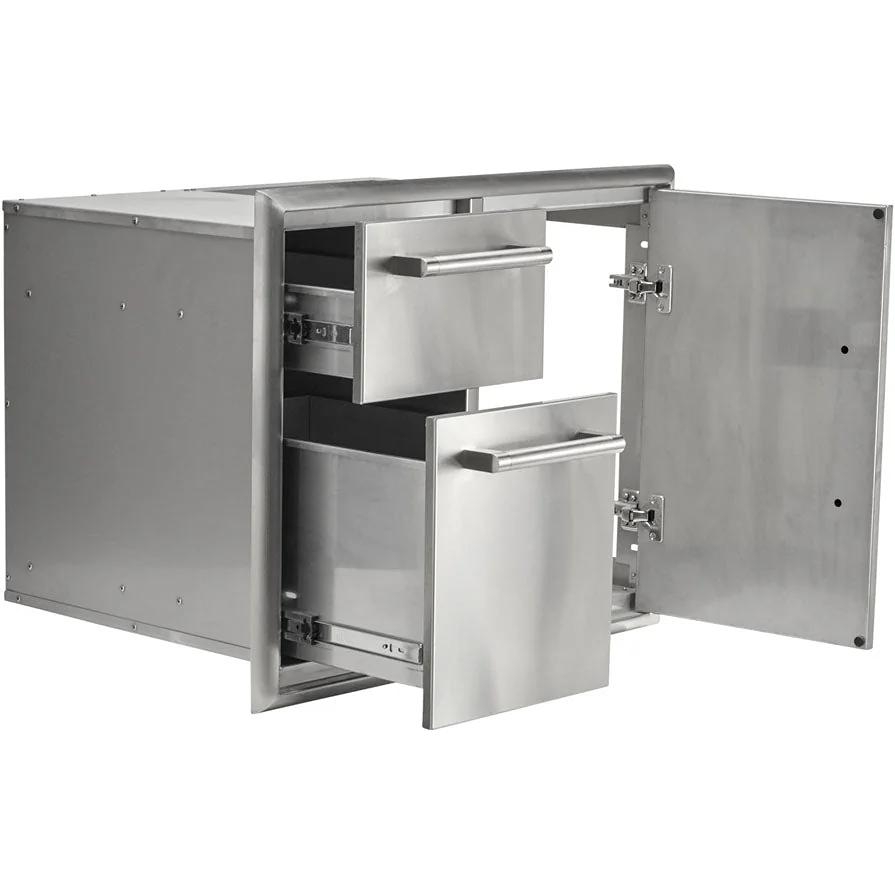 Coyote 31" Access Door & Double Drawer Combo C3-CD2DC31 IMAGE 2
