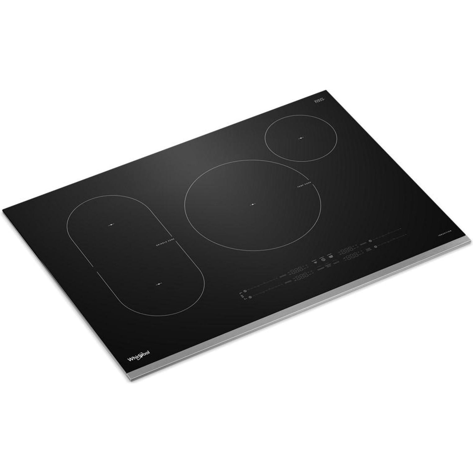 Whirlpool 30-inch Intelligent Induction Cooktop with Temp Cook™ Technology WCIT7030SS IMAGE 7