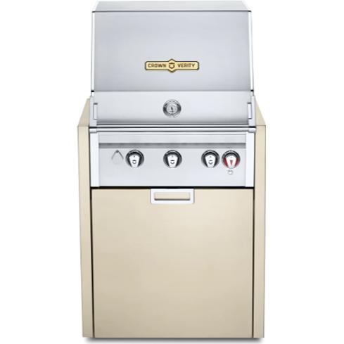 Crown Verity Infinite Modular Built-In Gas Grill - Liquid Propane IGM24LPAW IMAGE 1