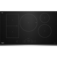 Whirlpool 36 inch Intelligent Induction Cooktop with Temp Cook™ Technology and WipeClean™ Coating WCIT7536SS IMAGE 1