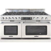 Capital 60-inch, Freestanding Dual-Fuel Range with 10 Burners COB6010-L IMAGE 1