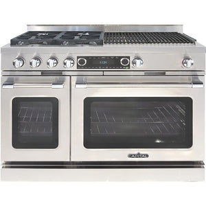 Capital 48-inch Freestanding Dual-Fuel Range with 4 Burners and Grill CSB484BB-L IMAGE 1