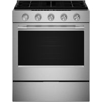 KitchenAid 30-inch Smart Slide-in Gas Range with Convection Cooking Modes KSGS330SPS IMAGE 1