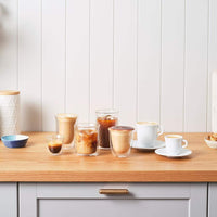 Delonghi Double Wall Cappuccino Cups, 2 Per Set DLSC311 IMAGE 3