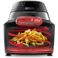 Delonghi 5-Quart Rapid Crisp Air Fryer FH2394BK IMAGE 4