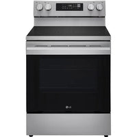 LG 30-inch Smart Electric Range with Air Fry LREN6323YE IMAGE 1