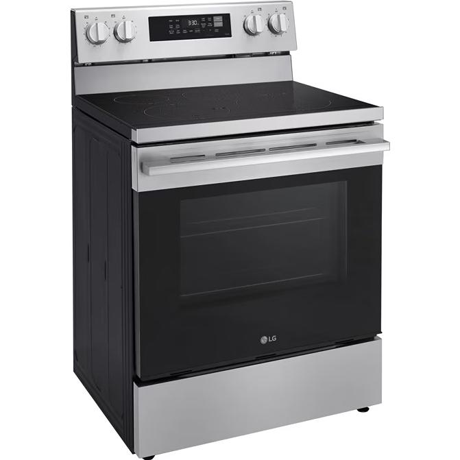 LG 30-inch Smart Electric Range with Air Fry LREN6323YE IMAGE 3