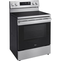 LG 30-inch Smart Electric Range with Air Fry LREN6323YE IMAGE 3