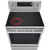 LG 30-inch Smart Electric Range with Air Fry LREN6325XE IMAGE 7