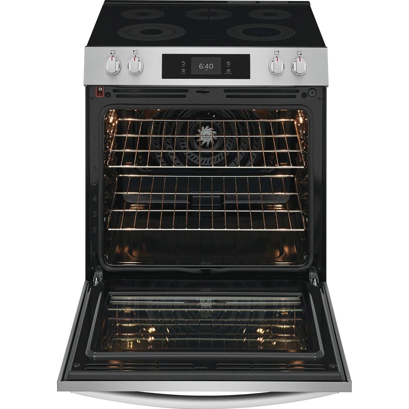 Frigidaire Gallery 30-inch Electric Range with Stone-Baked Pizza GCFE307CBF IMAGE 3