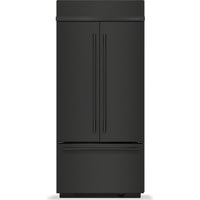 KitchenAid 36-inch, 20.8 cu. ft. Built-in French 3-Door Refrigerator KBFN536SBE IMAGE 1