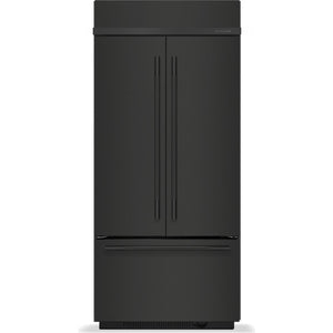 KitchenAid 36-inch, 20.8 cu. ft. Built-in French 3-Door Refrigerator KBFN536SBE IMAGE 1
