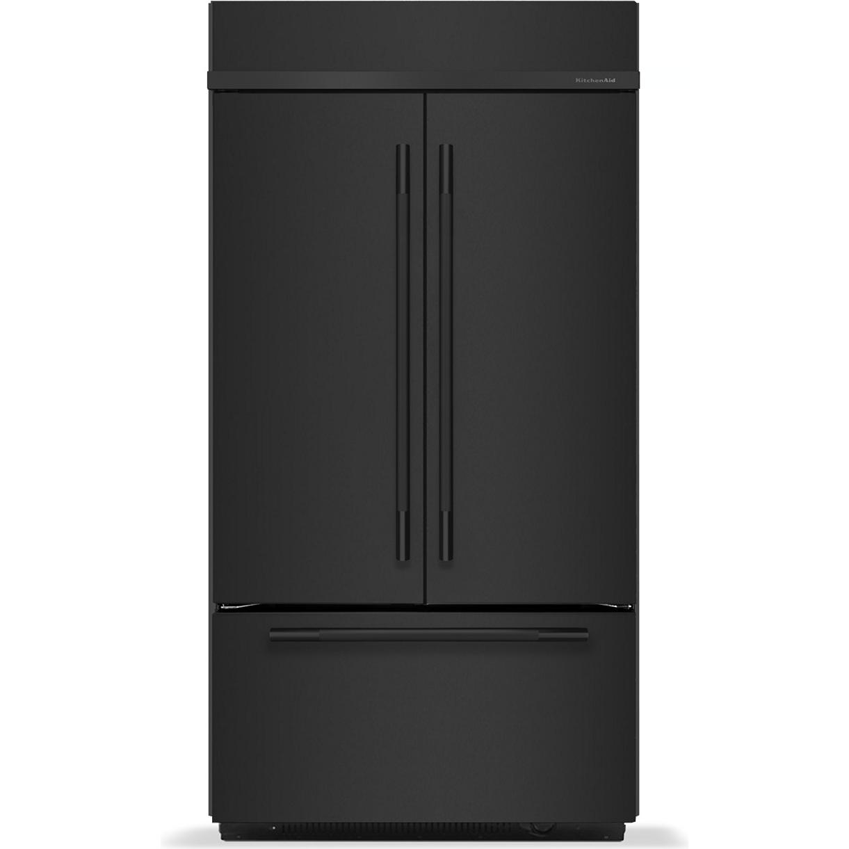 KitchenAid 42-inch, 24.2 cu. ft. Built-in French 3-Door Refrigerator KBFN542SBE IMAGE 1