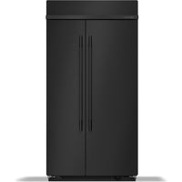 KitchenAid 42-inch, 25.5 cu. ft. Built-in Side-by-Side Refrigerator with Platinum Interior KBSN742SBE IMAGE 1