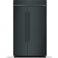 KitchenAid 48-inch, 30 cu. ft. Built-in Side-by-Side Refrigerator with Platinum Interior KBSN748SJP IMAGE 1