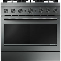 KitchenAid 36-inch Freestanding Commercial-Style Dual-Fuel Range KFDS936SJP IMAGE 1