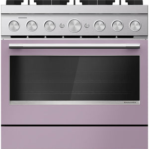 KitchenAid 36-inch Freestanding Commercial-Style Dual-Fuel Range KFDS936SWF IMAGE 1
