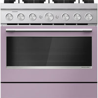 KitchenAid 36-inch Freestanding Commercial-Style Dual-Fuel Range KFDS936SWF IMAGE 1